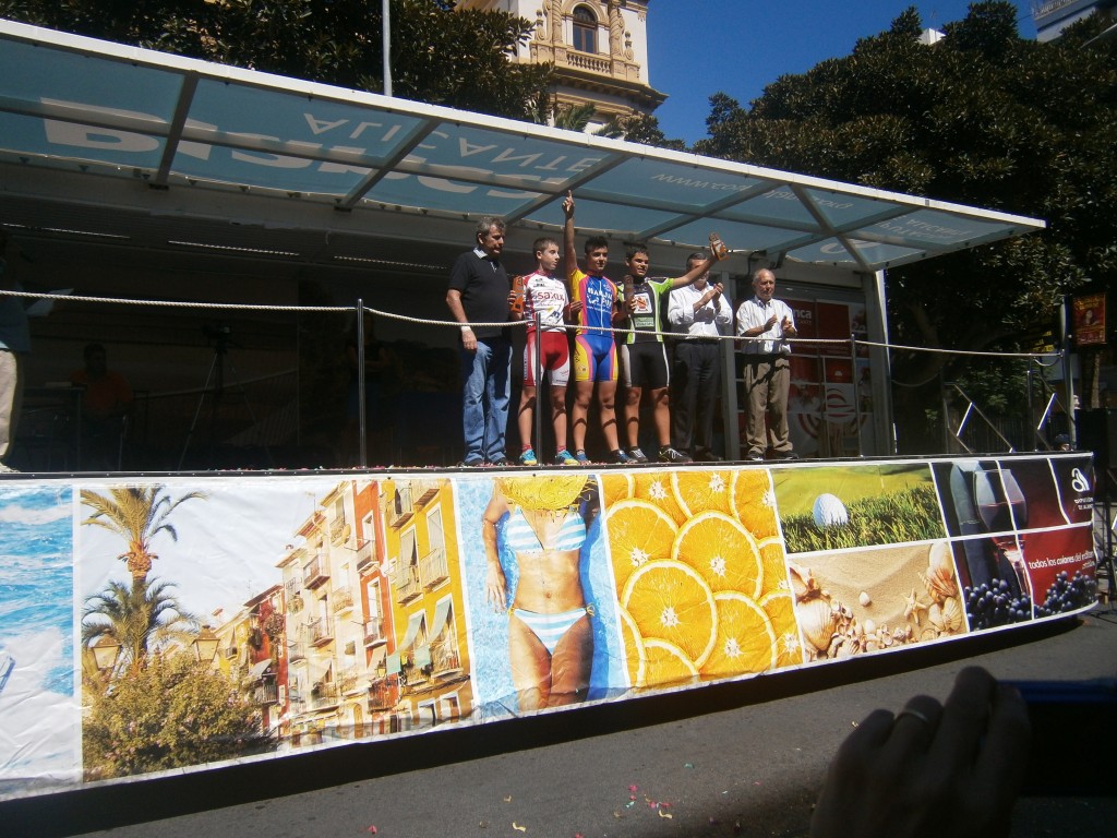Podio Carrera Diputación Alicante 2012