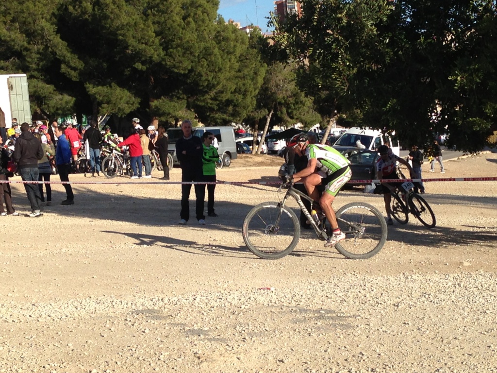 Miguel Juan en el desarrollo de la prueba